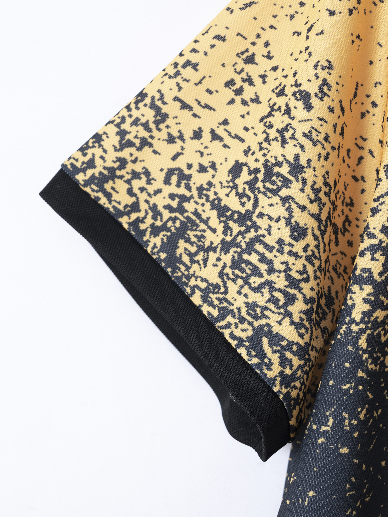 Polo estiva da uomo Ins, maglietta sportiva con stampa sfumata, tie-dye e asciugatura rapida_voghion.com