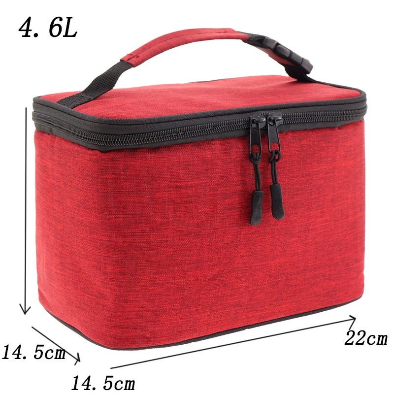 Warm thermal bag, capacious handheld lunch box, travel purse, direct factory sales