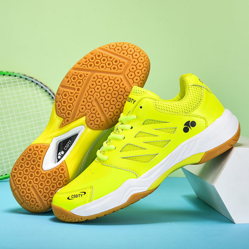2025 New Badminton Shoes Men's Professional Competition Couple Sports Shoes Breathable High-End Anti-Slip Badminton Shoes