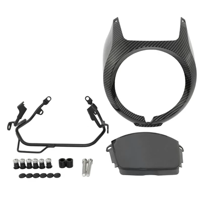 Motorcycle front windshield Cmx 300 500 20-24 - carbon-color-water-transfer