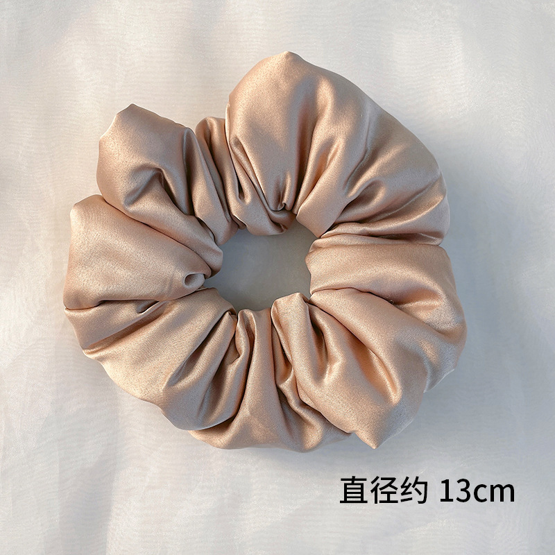 2025年新作Zhao Lusi韓国風大腸ヘアゴム、高級感のあるインカレッジスタイルのヘアロープ、甘い女の子|undefined