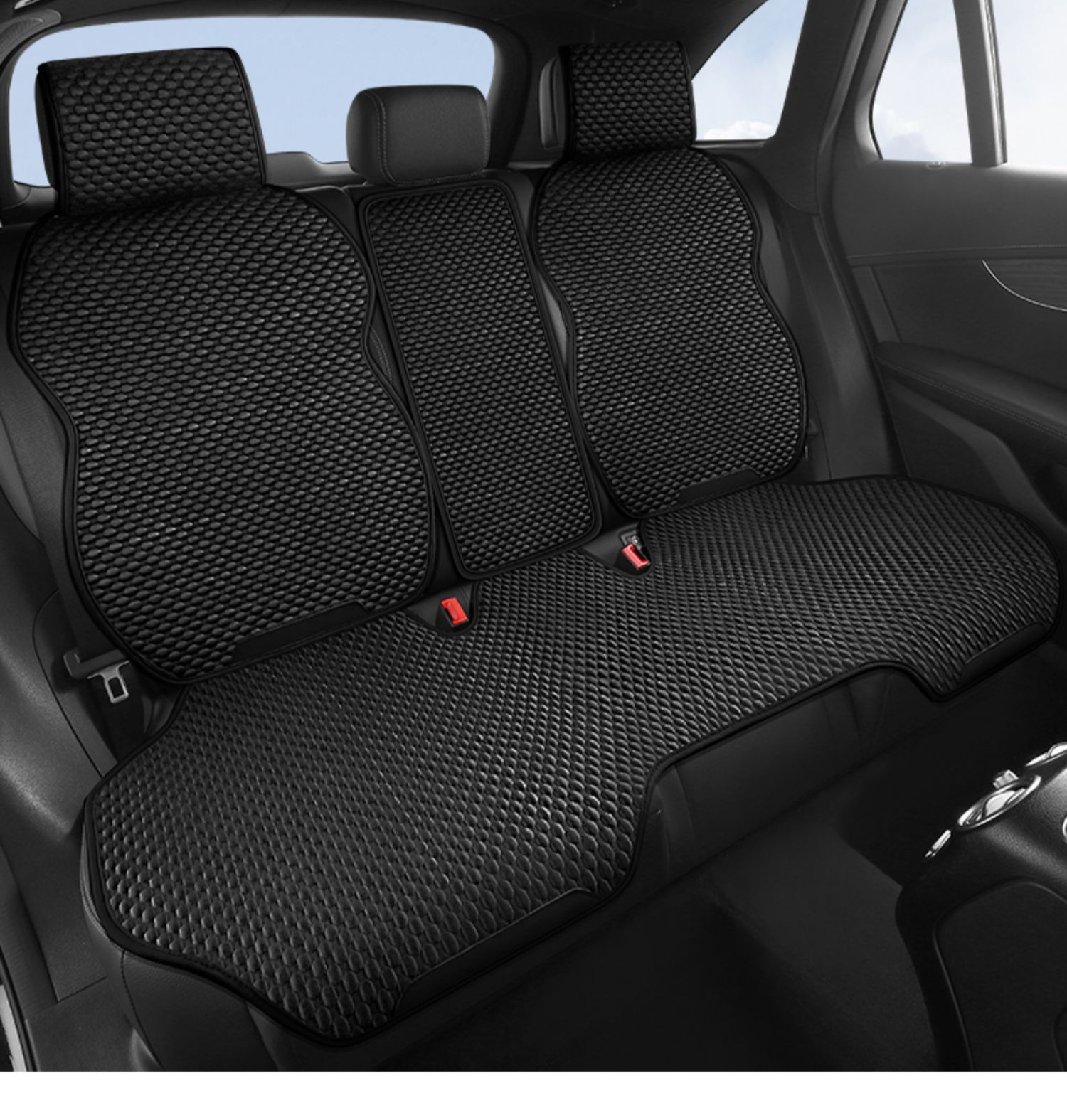 Suitable for Car Seat Cushions, Universal Seat Cushions for All Seasons, Single-Piece Summer Ice Silk Seat Cushions, Half-Pack Seat Covers for the Car