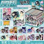 AR款谷美盲抽吧唧炫彩浮雕徽章吧唧套闪卡套装谷子盲盒黑科技场景