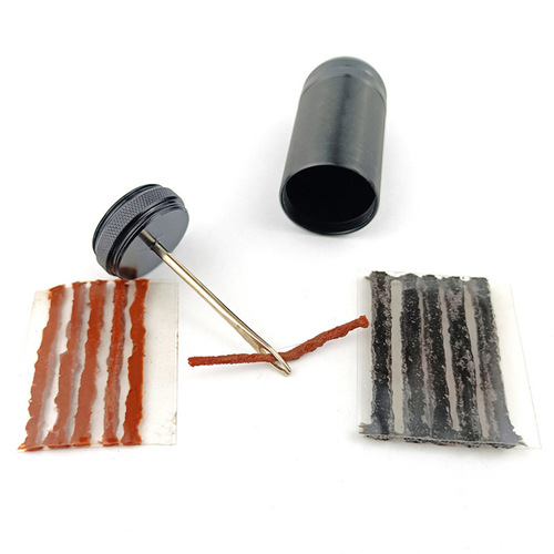 Bicycle repair tool fork drill bit vacuum tire repair special portable emergency tire repair tape