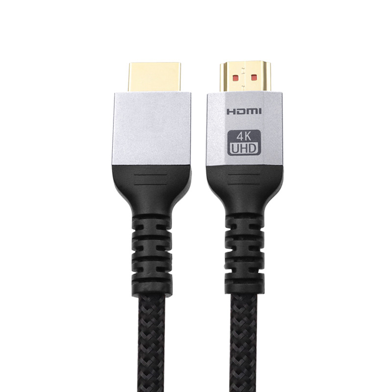 定制批發(fā)HDMI線2.0版 鋁合金4k@60hz電腦投影儀音頻線 hdmi cable