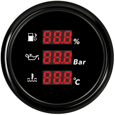 Pressure, Voltage, Sewage, and Clean Water, automobile instrument