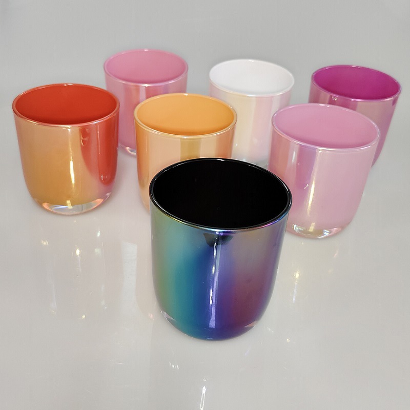 8290弧底杯 五彩+内喷色