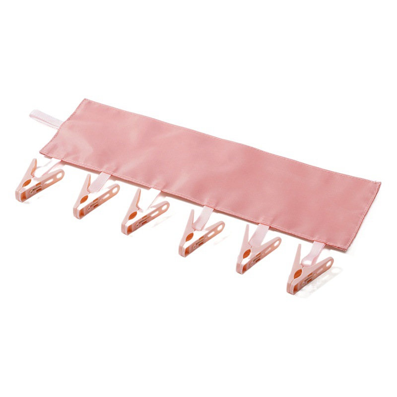 Creativo baño portátil plegable percha ropa de secado clip de tela percha para viaje de negocios plegable ropa de secado clip