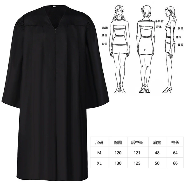 Monk robe black