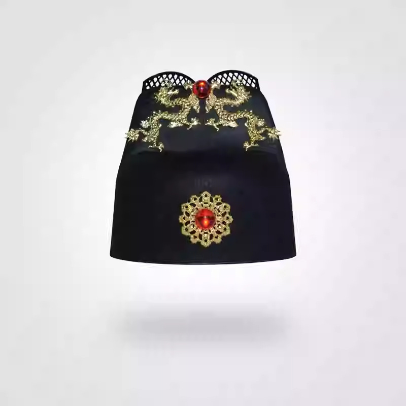 明朝官帽乌纱帽飞鱼帽锦衣卫帽古风汉服帽|undefined