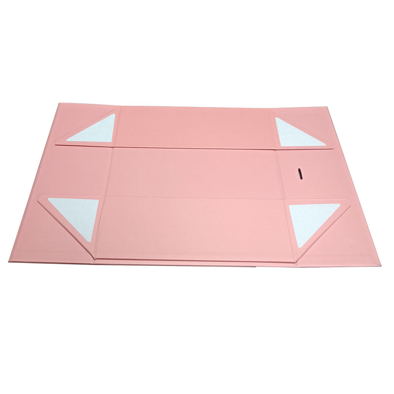 一片式折叠礼盒现货手提硬盒大号超大礼物磁铁盒包装礼盒翻盖纸盒