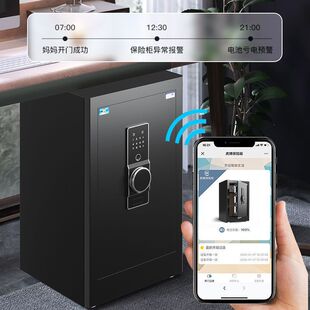 Tiger Safe Household Small Safe Anti-Theft Office Safe Password Box Fingerprint All Steel 2025 New Model