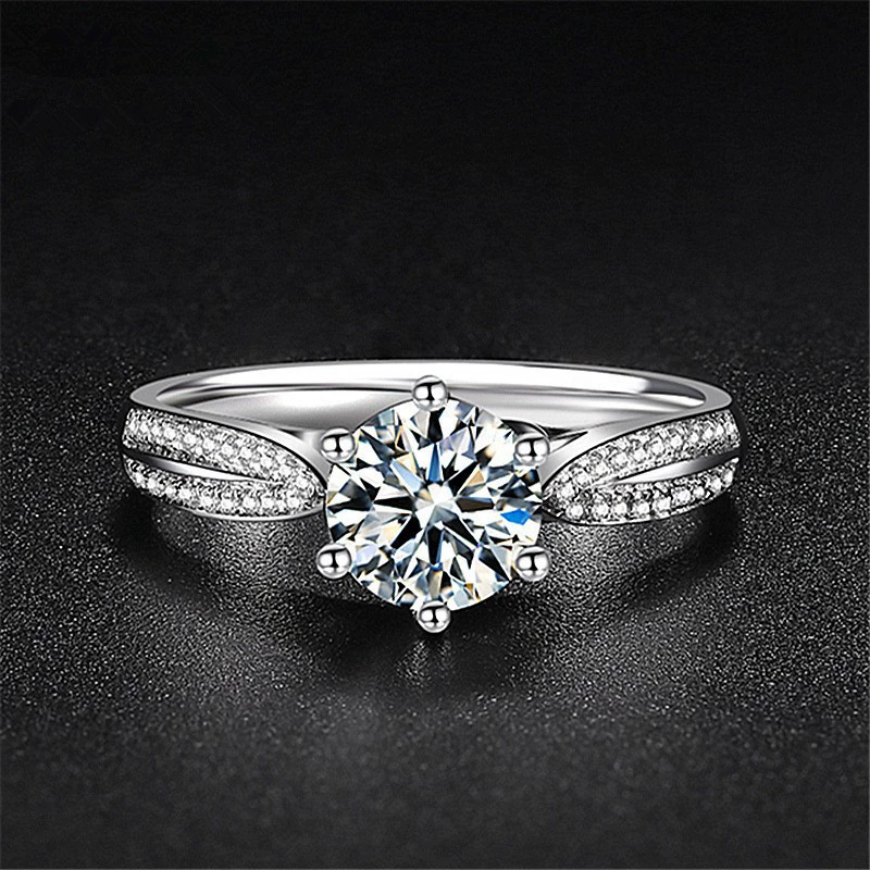 One size ring, platinum 950 sample