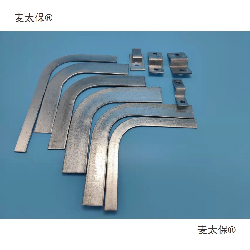 扁钢弯正面弯立弯月弯热镀锌扁铁弯扁铁90度弯头扁钢直角弯麦太保