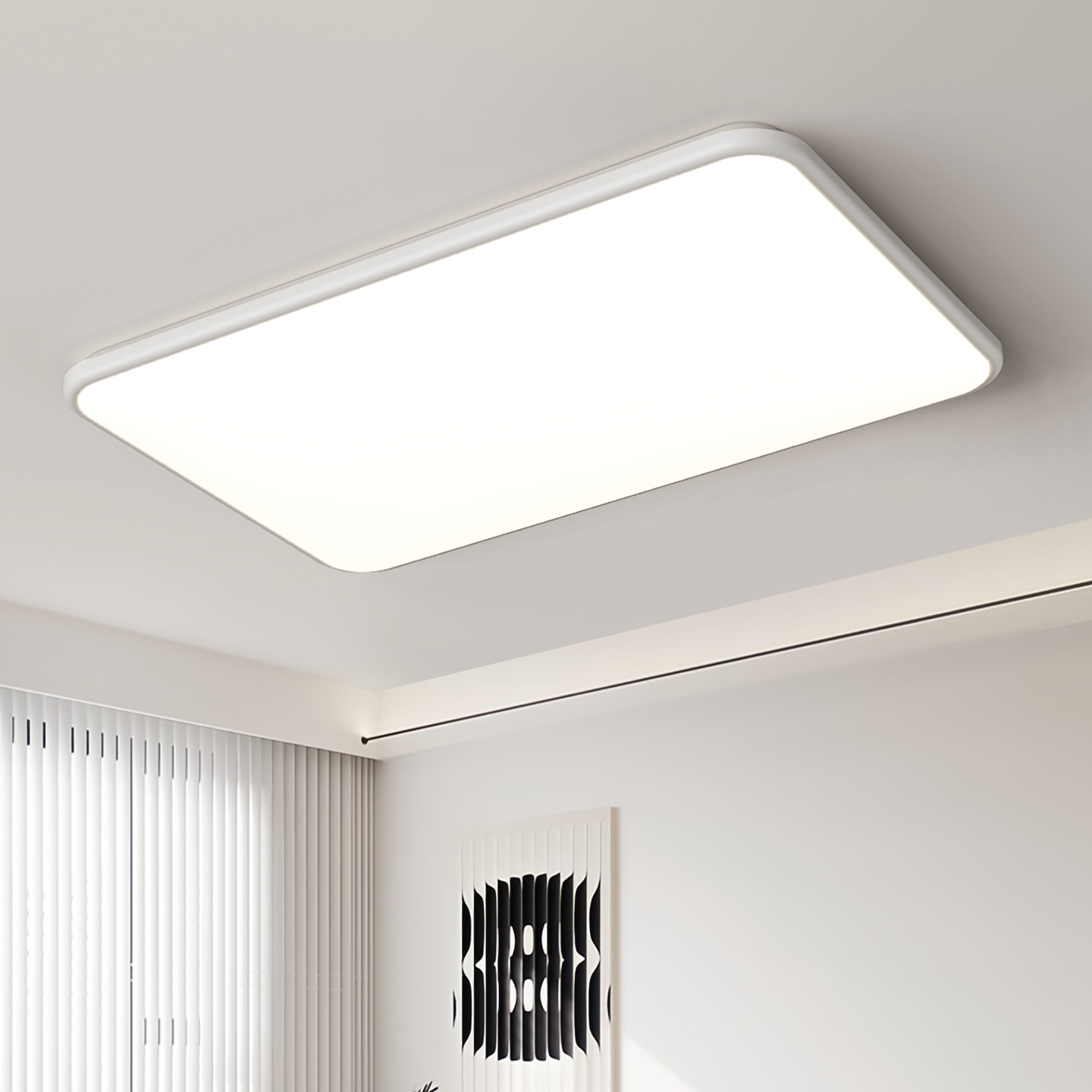LED lámpara de techo para la sala de estar 2026 nueva atmósfera doméstica simple luminaria de espectro completo 578L
