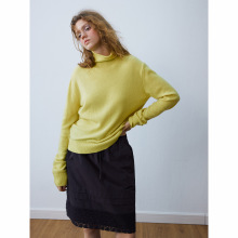 【玳禾】秋冬新款休闲美利奴羊毛纯色简约基础百搭高领毛衣H9936