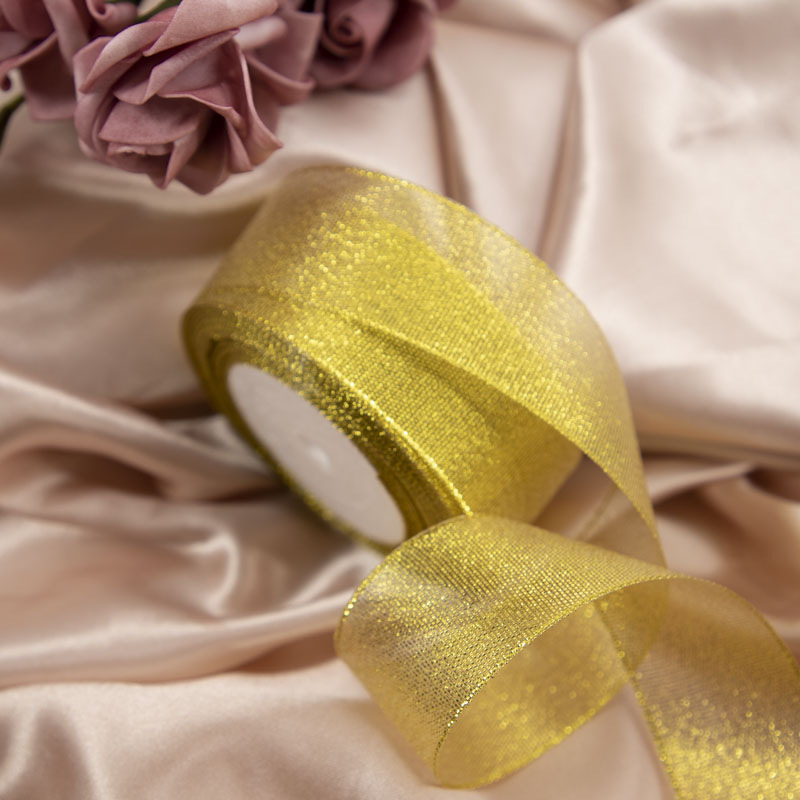 Glitter plata cebolla cinta material de bricolaje regalo cinta pastel de boda caramelo embalaje cinta al por mayor