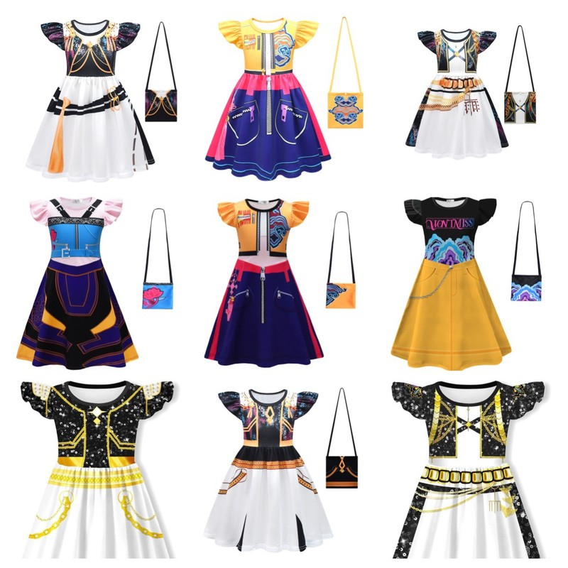 万圣节猎魔女团K-POP鲁米佐依米拉同款3D数码印花厂直销动漫cos服|undefined