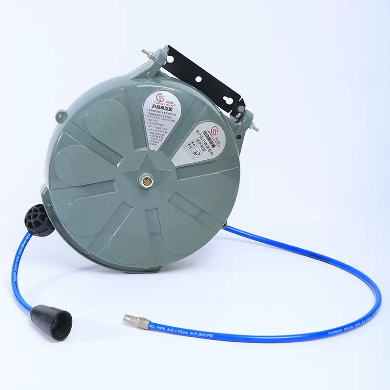 定制同顺自动伸缩气管卷管器水鼓电鼓气鼓双管鼓气动工具高压水鼓