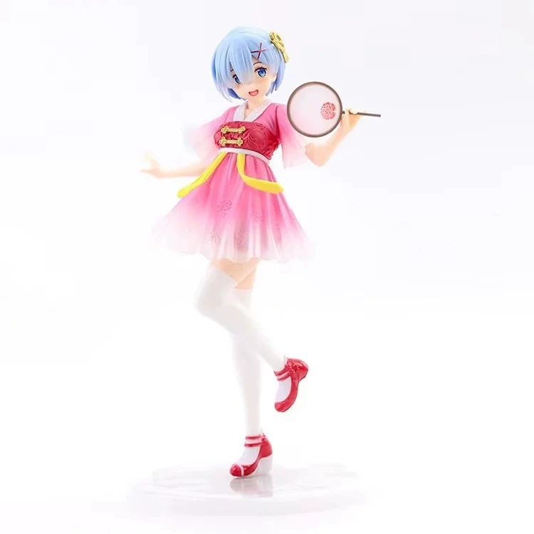 Серия "Красивая девушка" Re: Zero — фигурка Rem в национальном стиле с карманом для стойки
