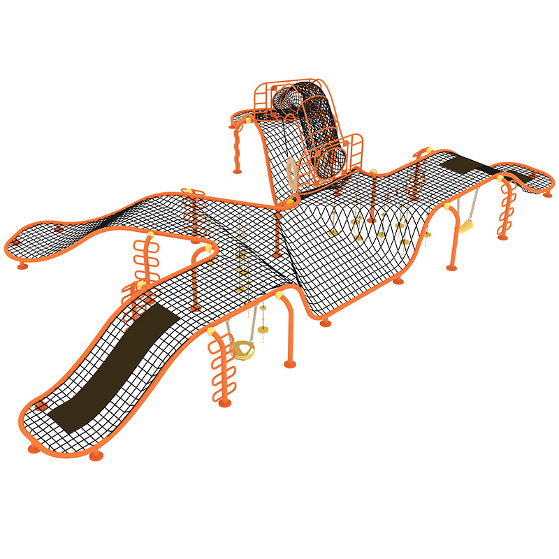 户外儿童攀爬网 幼儿园攀爬户外拓展攀爬架 体能训练钻笼钻网室外