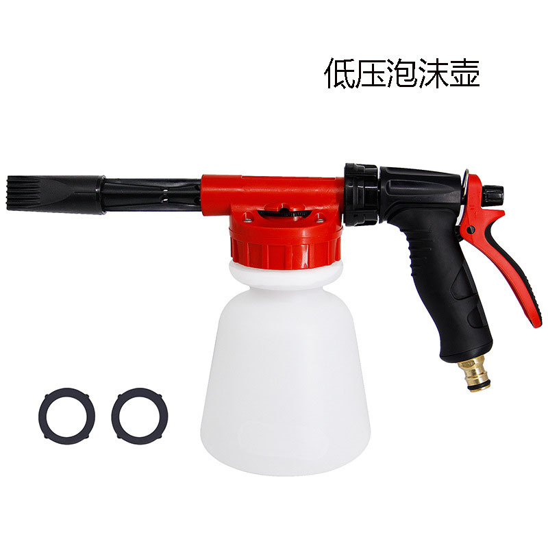 Ventas Directas de fábrica de espuma ajustable extraíble de gran capacidad de 1 litro de baja presión olla de espuma pistola de agua de lavado de coches Taizhou PA olla image 2