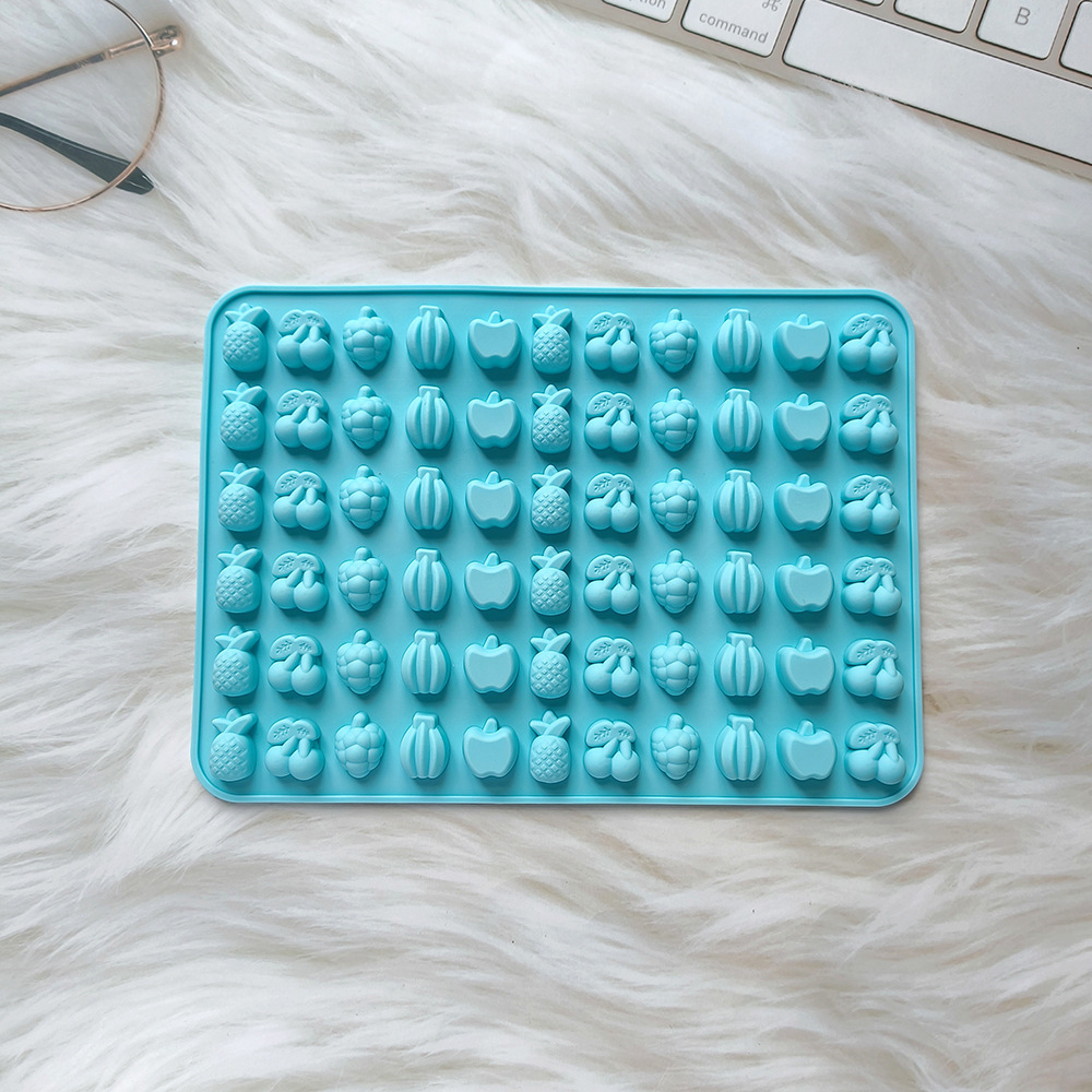 66 Fruit Pineapple 329 chocolate molde de silicona adecuado para molde de dulces molde de horneado de galletas DIY