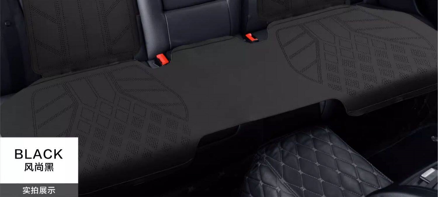 Suitable for 2026 car seat cushions, universal for all seasons, suede leather seat cushion, high-end saddle pad, suede seat cover for summer
