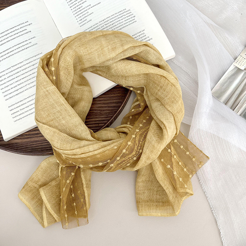 Bufandas de invierno de alta calidad nicho de diseño de algodón y lino cuello turístico bufandas bufandas al por mayor