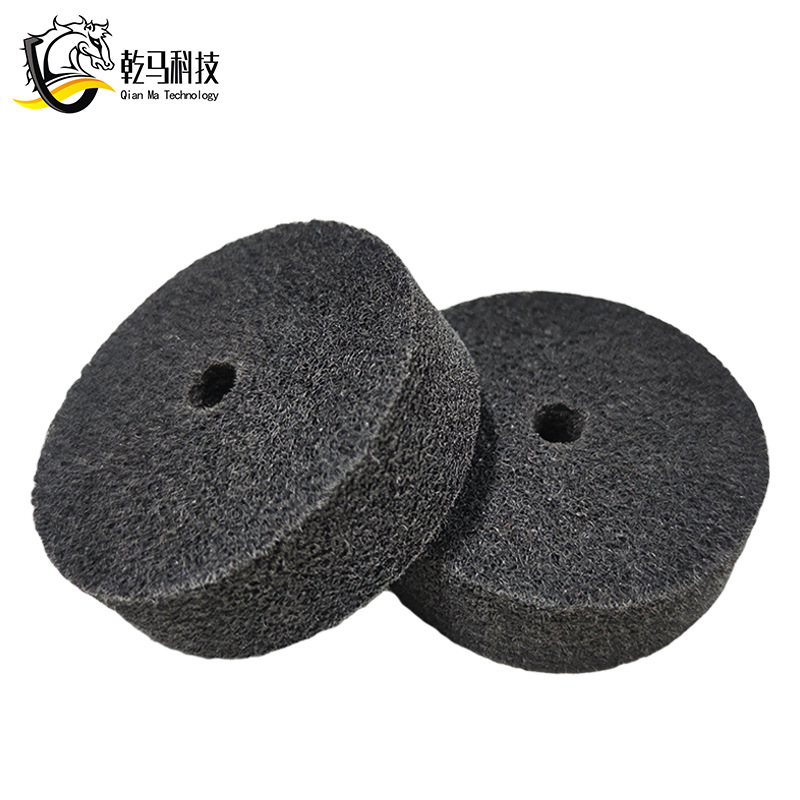 尼龙抛光轮不织布轮打磨研磨纤维研磨材料产地直供高品质