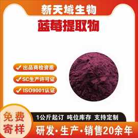 蓝莓提取物  水溶蓝莓花青素  蓝莓粉 厂家现货包邮 支持拿样