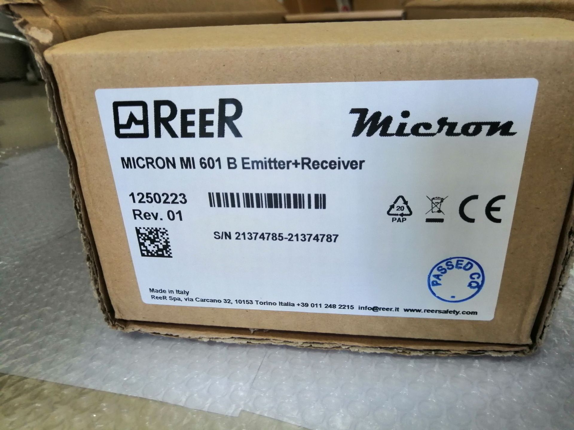 意大利REER 光栅尺 MIR 601 B压力传感器