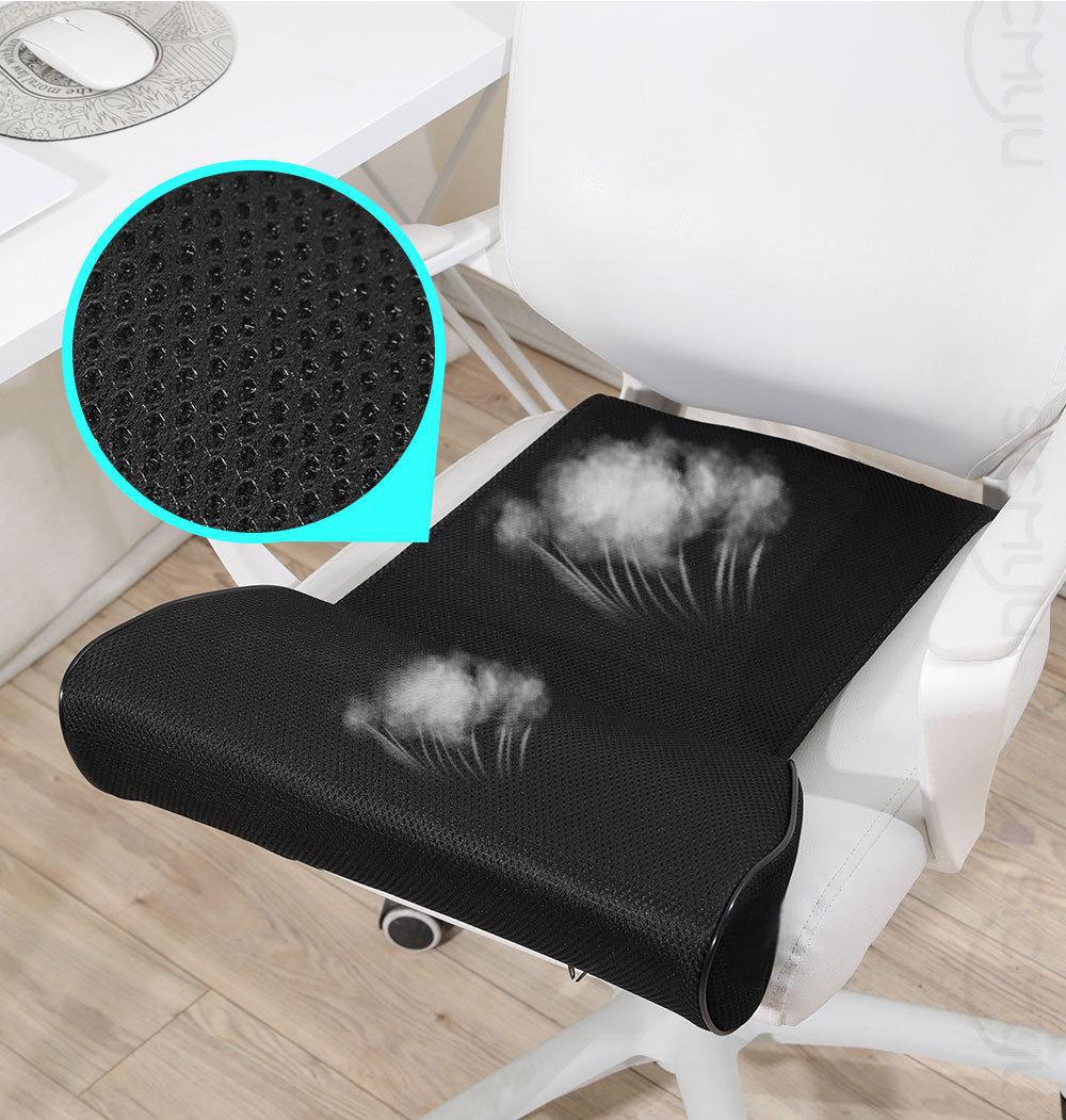 Extended car seat leg rest cushion, multifunctional integrated leg support pad for car, home, and office seats
