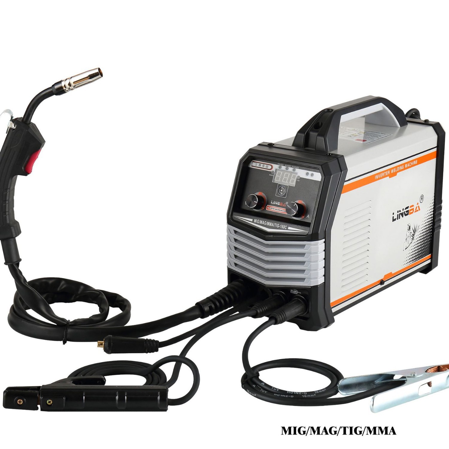 小型迷你120A110/220V4合1美规气保焊机MIG/MAG/TIG/MMA电焊机