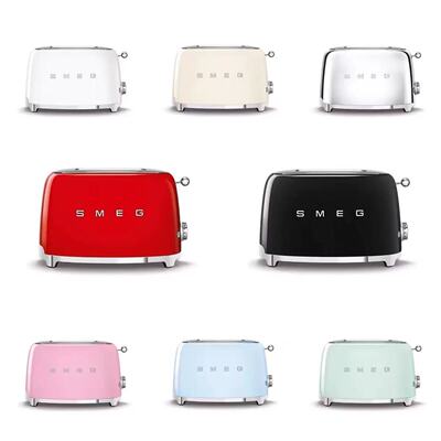 SMEG /Smeg TSF01 Итальянский тостер в стиле ретро, ​​тостер на два ломтика