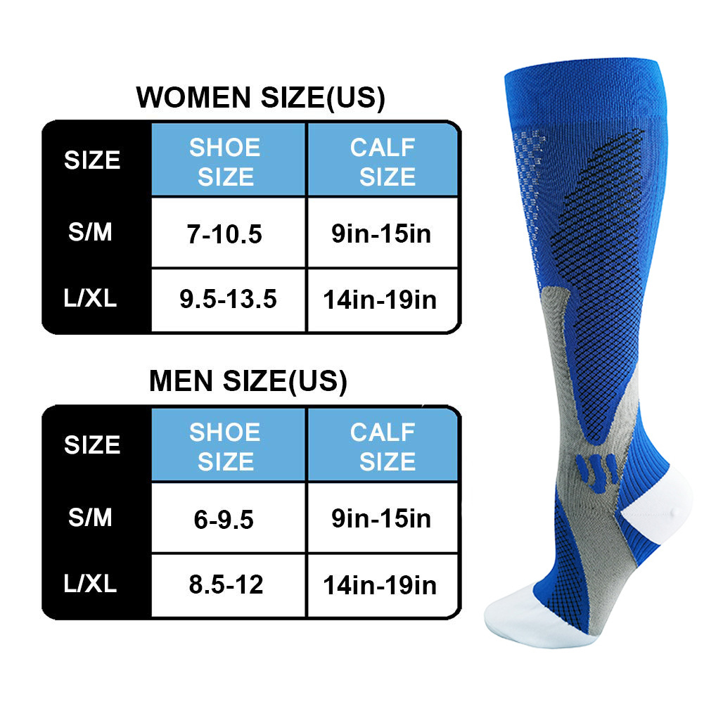 Verano europeo y americano de comercio exterior casual calcetines de pantorrilla fitness deportes calcetines de compresión de equitación hombres y mujeres al por mayor