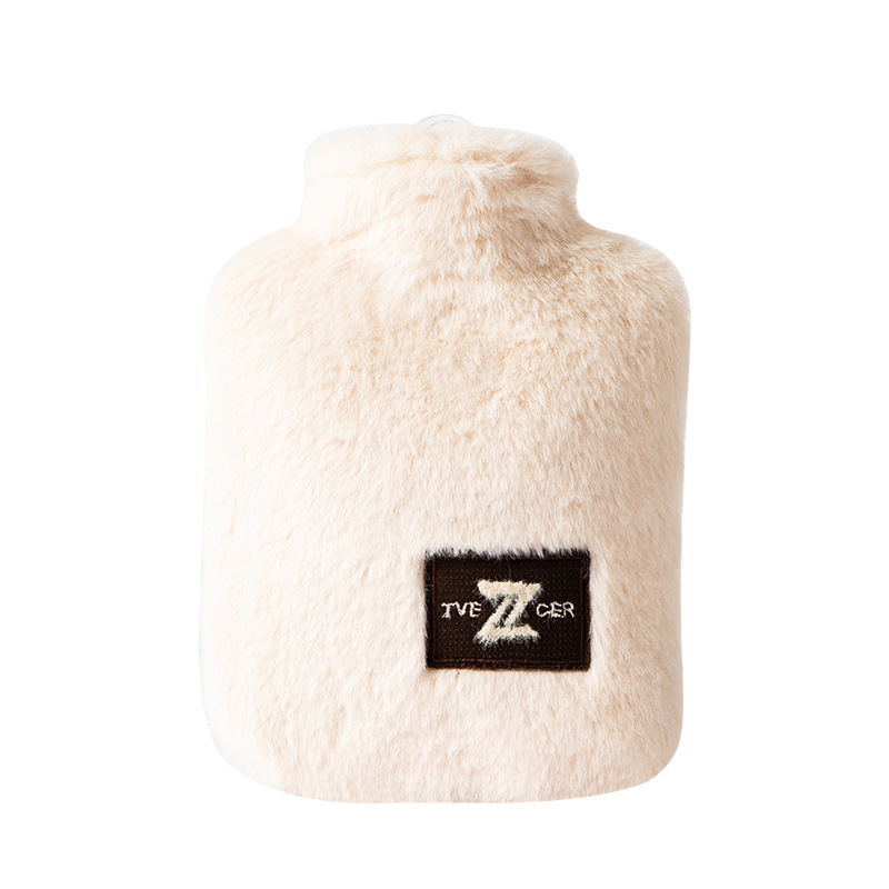PVC 보온 물주머니 500ml 분리형 털커버 겨울 손난로