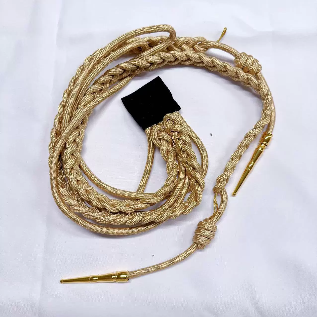 仪仗队礼服绶带金丝线手编绶带精神带口哨绳国外阅部队礼服绥带