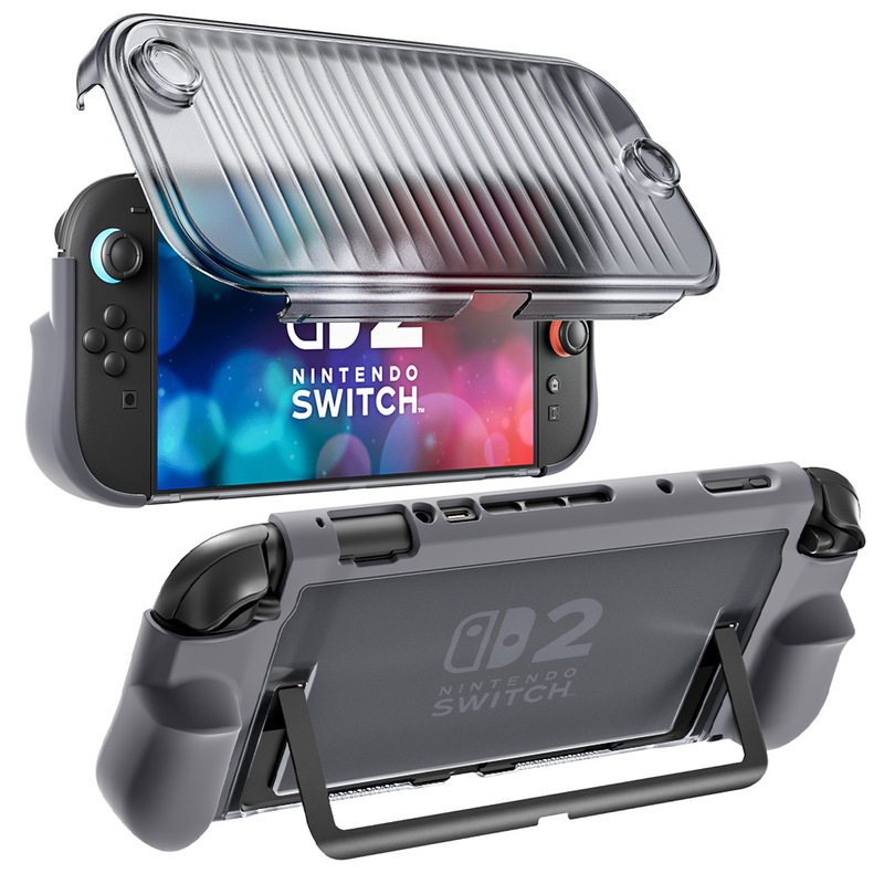 新款可用底座switch2游戏机上下盖保护壳 switch2防摔NS2保护套|undefined