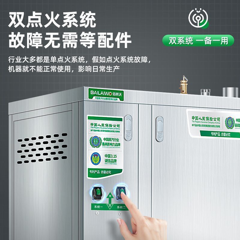 蒸汽发生器蒸气机燃气液化气煮豆浆豆腐烧水全自动工业锅炉酿酒|undefined