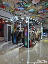 快闪店搭建展架商场多经商业街展位服装中模型框架铝合金特卖广场