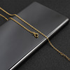 Necklace stainless steel, accessory, men's chain