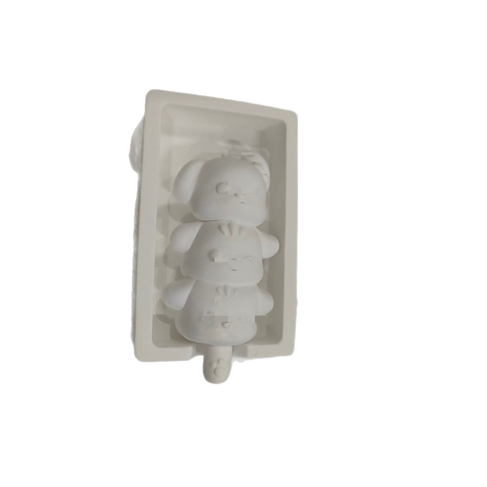 Figura de Yeso en Blanco para Pintar DIY de Yeso Educativo para Niños