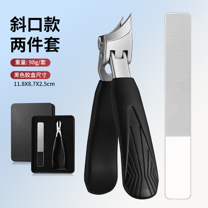 现货可代发斜口指甲钳指甲钳指甲剪大开口修脚大号粉末压铸指甲刀|undefined