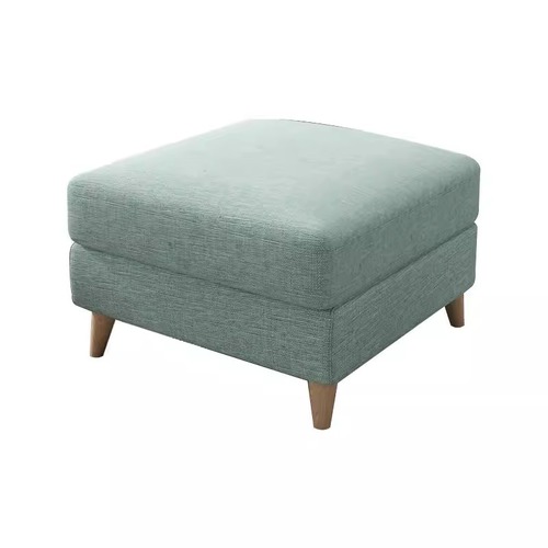 Fabric sofa footrest living room technology cloth imperial concubine footrest solid wood Nordic shoe changing stool collapsed single footrest