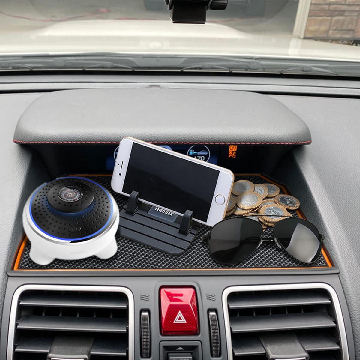 Suitable for 18-23 Subaru Forester Simple Instrument Panel Anti-Slip Mat 18-23 Crosstrek/Impreza