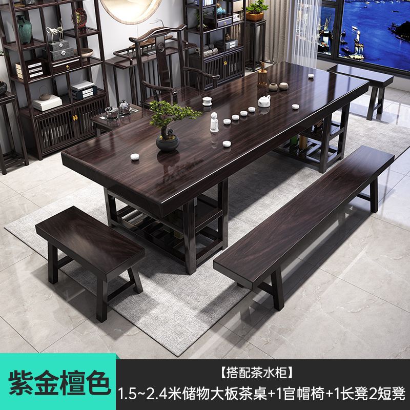 [평면 수납발] 차수납장 1개 관모의자 1개 스툴 3개 조합