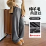 高品质高腰新款秋冬阔腿裤
