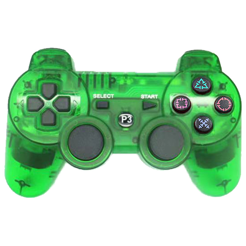 Mango PS3 transfronterizo al por mayor de fábrica doble vibración doble caballo botón de copo de nieve PS3 mango de juego inalámbrico Bluetooth