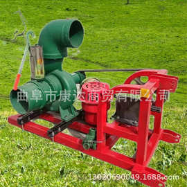 大六寸灌溉浇地排水泵 自吸上水移动拖车泵 4寸抽水泵图片